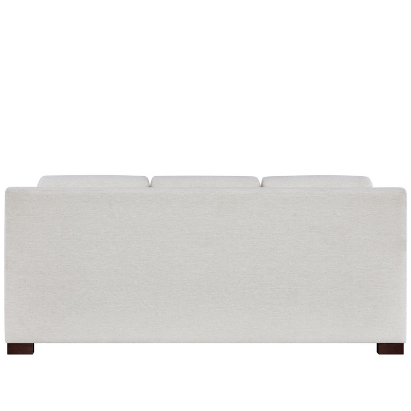 Mixon 93" Wide Reclining Sofa Nomad Snow Upholstered