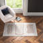 Serana Abstract Hand-Knotted Wool Area Rug in Ivory/Brown-2131151692