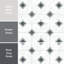 Meraye 17-5/8 In. X 17-5/8 In. Ceramic Floor And Wall Tile