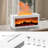 Fireplace Humidifier Diffuser With 7-Color Light And Timer For Bedroom, Office, Yoga-1189904437