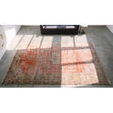 Rustic Casual Antique East Turkestan Khotan Rug