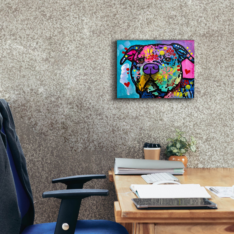 «Gonna Get Me Some Treats» par Dean Russo, art mural sur toile, H 12 po x l 16 po x P 0,75 po