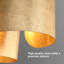 Luminaire suspendu cylindrique à 4 lumières Glam Gold Chandelier