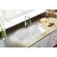 Évier de cuisine encastrable à double cuve 33 po x 22 po x 10 po Quartz Classic-17883052