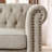 Perry 80" Rolled Arm Chesterfield Sofa-864838350