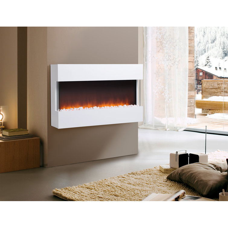 Orren Ellis Akifumi 40.625'' W Electric Fireplace u0026 Reviews | Wayfair