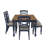 Thornbury Navy 6PC Dining Set-918990585-918990584