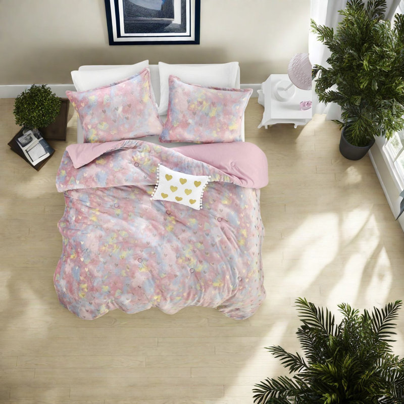 Ensembles de literie luxueux et moelleux, polyester confortable avec caractéristiques hypoallergéniques pour la maison