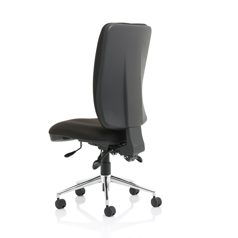 Polyester Blend Task Chair, Black