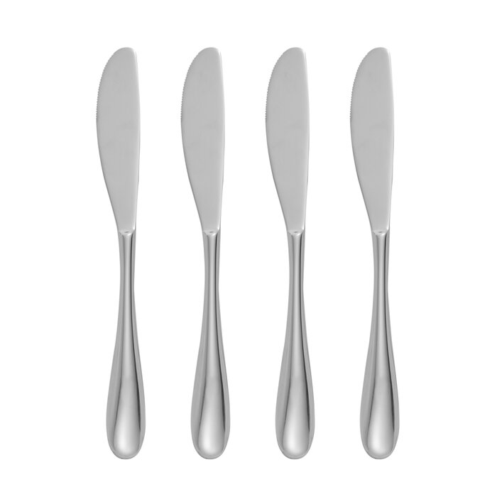 Nambe Paige Butter Cheese Knives & Reviews 