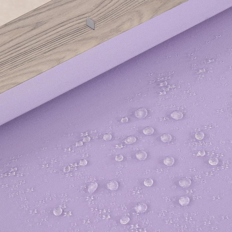 Table de billard Ashmont, 8 pi, Eau mauve clair, Gris délavé