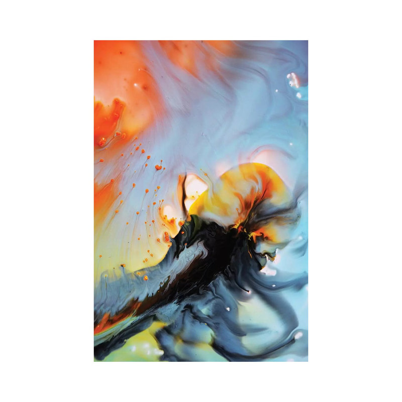 Liquid Series V by Andrada Anghel - Wrapped Canvas Painting, 66.04 cm H x 45.72 cm W