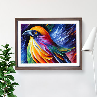 Raven Bird Vol.1 Abstract - Single Picture Frame Painting
