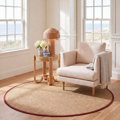 Hillsborough Natural Fibre Sisal Pile Solid Colour Rug