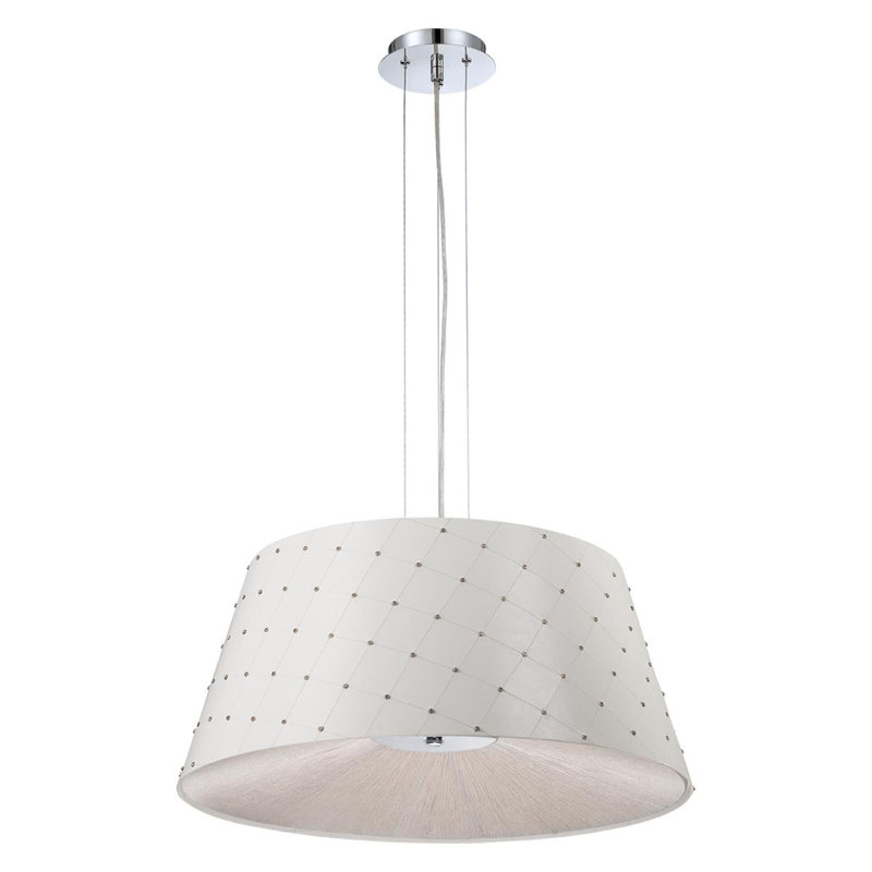 3 - Light Chrome Drum Pendant