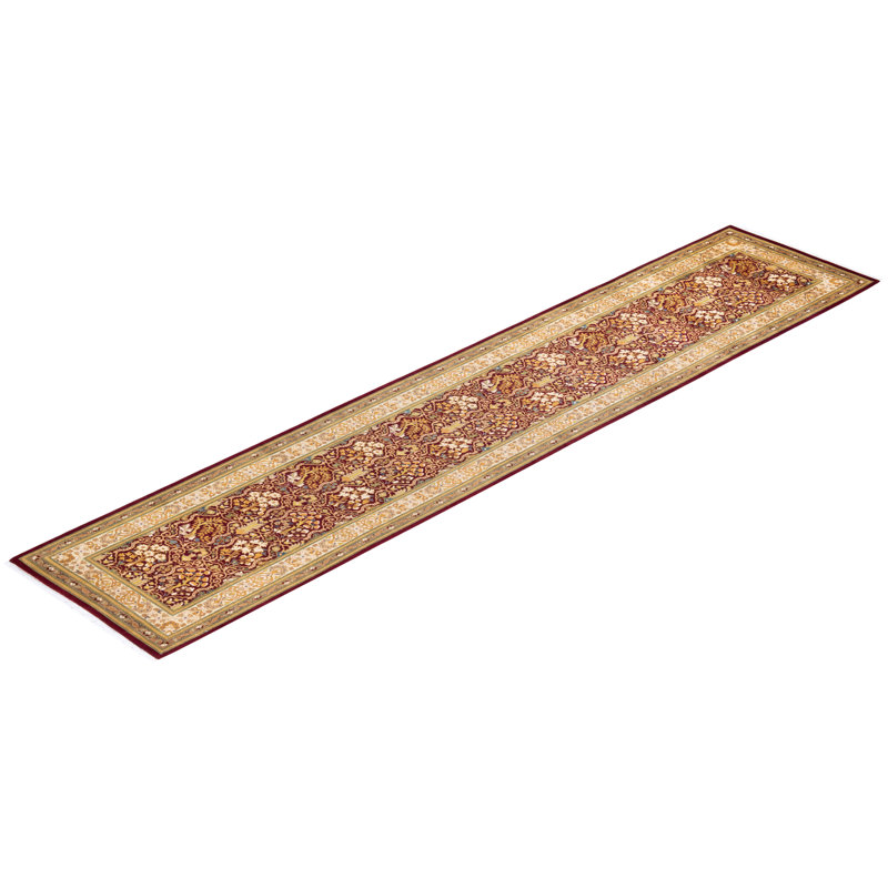 Classic One-of-a-Kind 2' 7" X 12' 7" Hand Knotted Area Rug