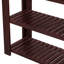 Élégante console avec 4 tiroirs et 2 tablettes, idéale pour les vestibules et les salons.-900852072