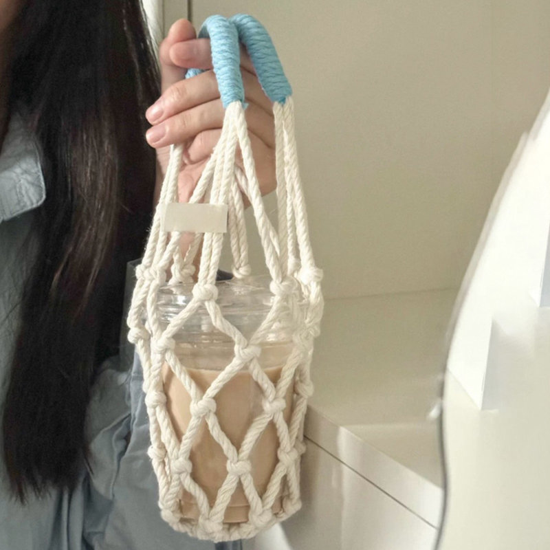 Manchon pour tasse à eau avec sac à lait, tasse à café, tasse à café, poche à main, UB