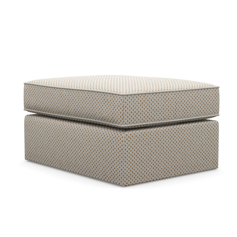 Taos Ottoman, Macrame 090620