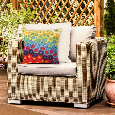 Housse et insert de coussin extérieur Swirl