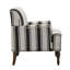 Upholstered Linen Blend Armchair-453536777