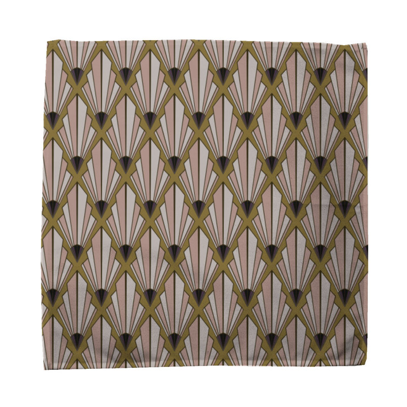 Cabriano 100% Cotton Geometric Square Napkin