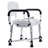 Professional 400Lb. Adjustable Bathroom Shower Chair with Arms