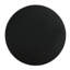 Table de bout ronde, noire, tiroir pour rangement à distance, tablette ouverte, placage en bois, table Living zones avec placage pour petits accessoires