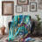 Vivid Spectrum Stone Throw Blanket-98854918