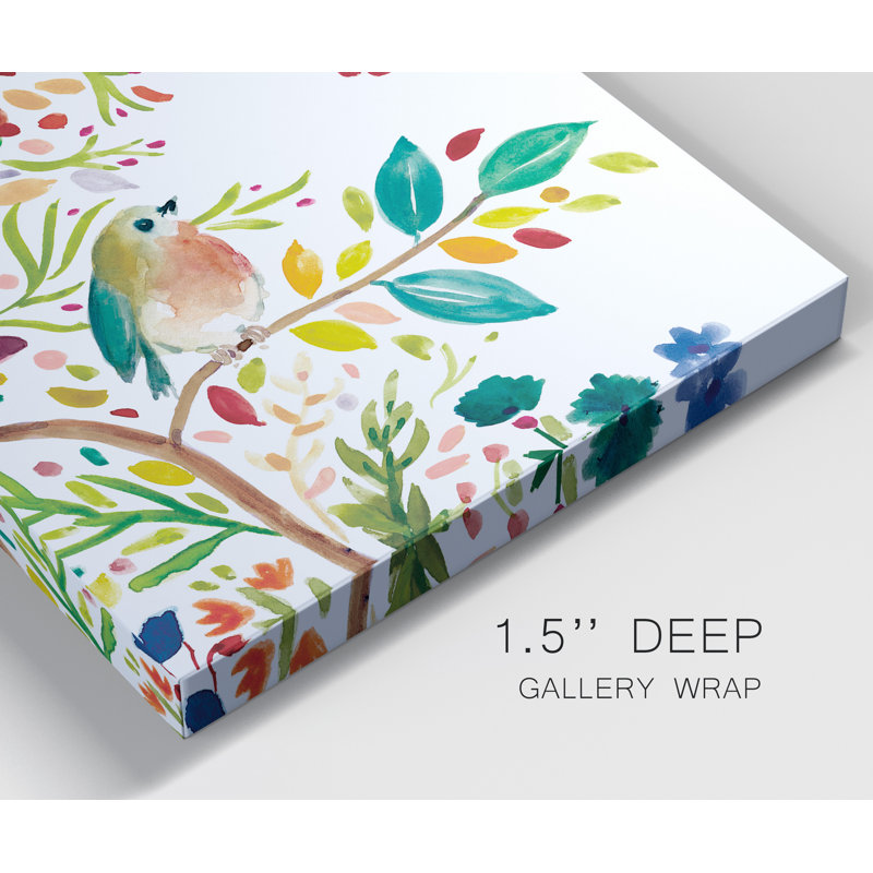 Morning Song I - ensemble de 2 reproductions d'art, H 12 po x l 16 po x P 1 po, Toile tendue, Pas de tapis
