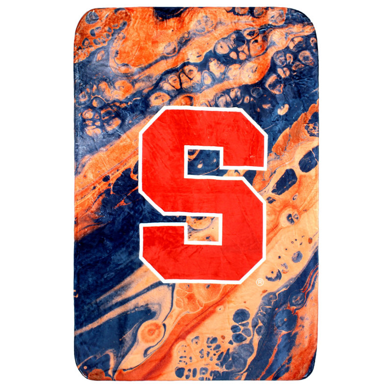 Couverture en polyester doux sublimé, l 30 po x L 40 po, Orange de Syracuse
