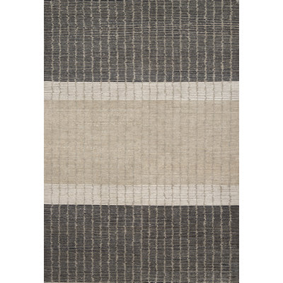 Mica Hand Knotted Striped Area Rug