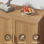 Buffet en bois avec tablettes réglables-429002698