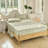 Ensemble de draps 100% coton jaunes-102832029