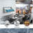 Express KitchQuip 11.3"H x 22"W x 18"D Wall-Mounted Stainless Steel Tubular Dish and Glass Rack Shelf