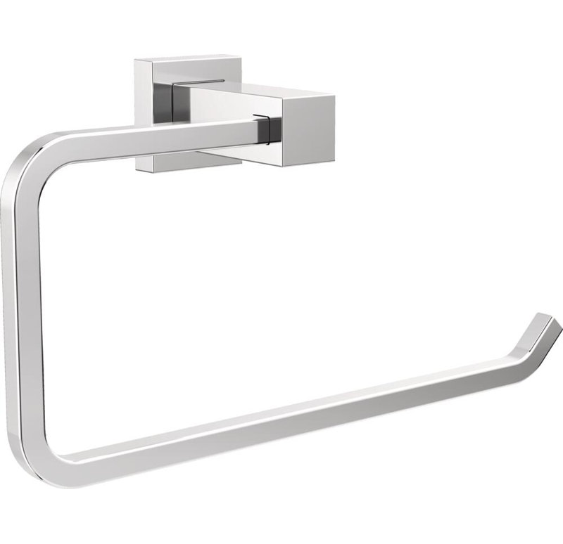 Anneau à serviette delta pour robinet de salle de bain Delta, anneau mural en chrome pour salle de bain Delta, Chrome
