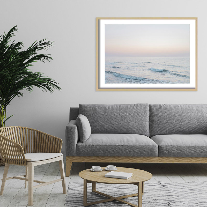 Coastal Retreat Dawn by  - Picture Frame Photograph on Paper, 16" H x 24" W x 1.5" D, Wrapped Canvas, Does Not Apply