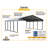 Galvanized Steel Carport, 20X29X7-550237690