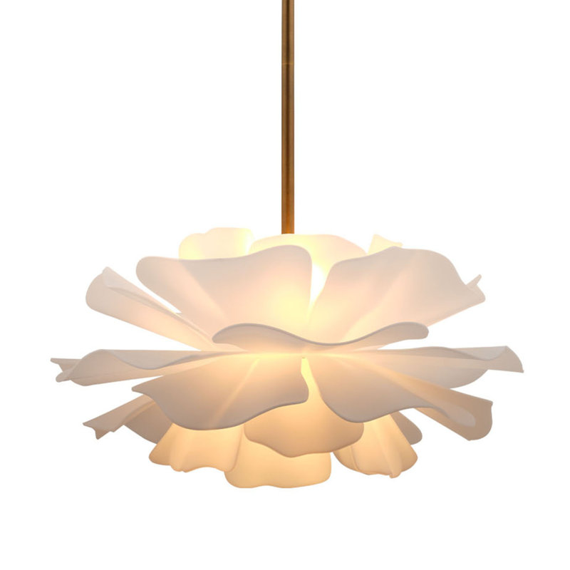Zinnia Chandelier, Small, 37.75" H x 22" W x 22" D
