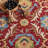 Ruzina Handtufted Wool Cotton Oriental Rug in Red/Green-1721139220