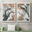 Fall Tree I - ensemble de 2 peintures encadrées-925247193-925247173