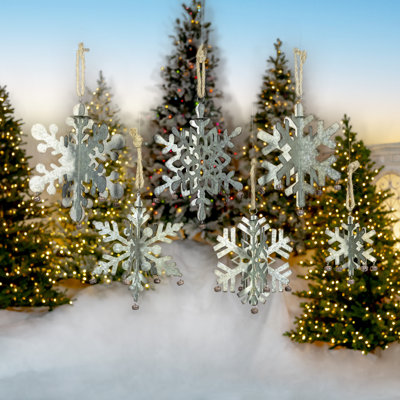 Metal Holiday Shaped Ornament