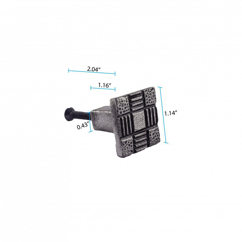 1 1/8" Square Knob Multipack