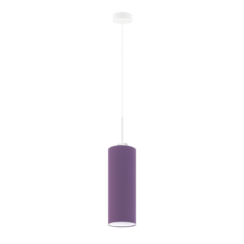 Avaia 1 - Light Single Pendant, Violet, White