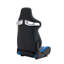 Siège de simulateur Universal Racing - style baquet inclinable avec glissière à verrou réglable-1698034189