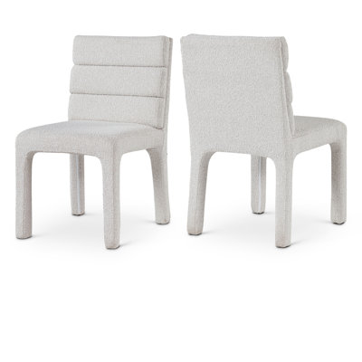 Chaise d'appoint capitonnée Kai