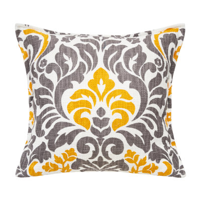 Christopher Mallard and Hibiscus Pillow