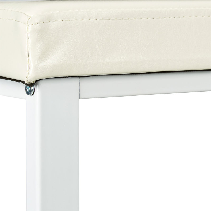 Storage Bench, White