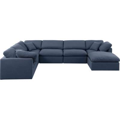 Hinami Upholstered U-Shaped Sectional Reversible