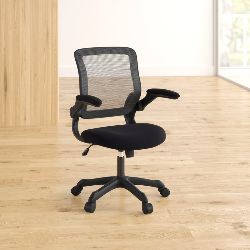 Chaise de bureau en maillage Porch & Den Alturas par Modway, Noir